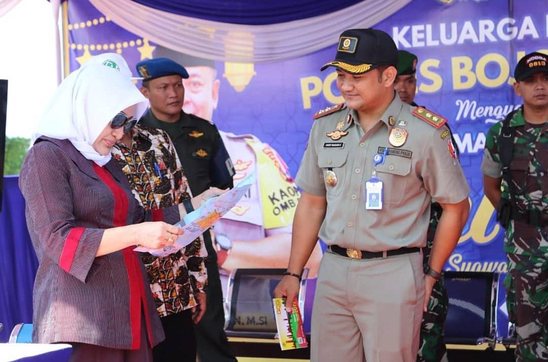 Pantau Kesiapan Pos PAM Lalin