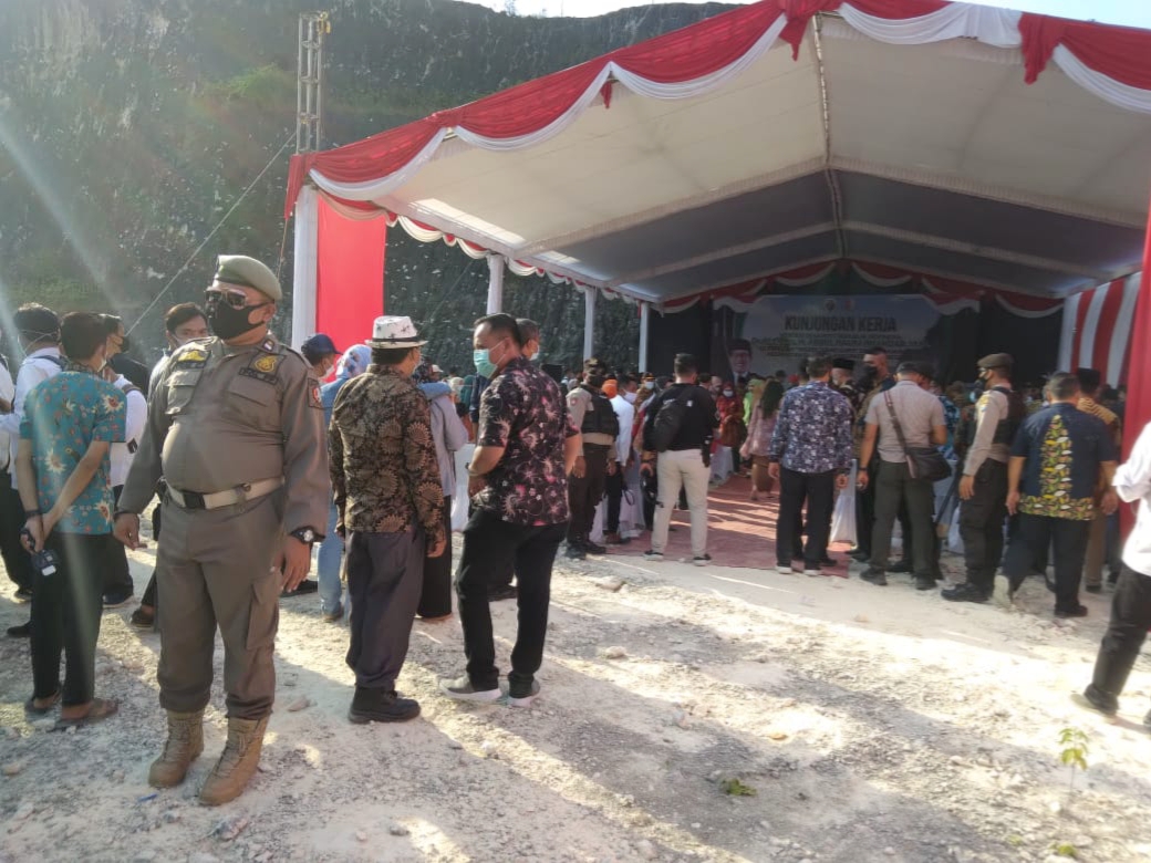 PENGAMANAN KUNJUNGAN KERJA MENTERI DESA