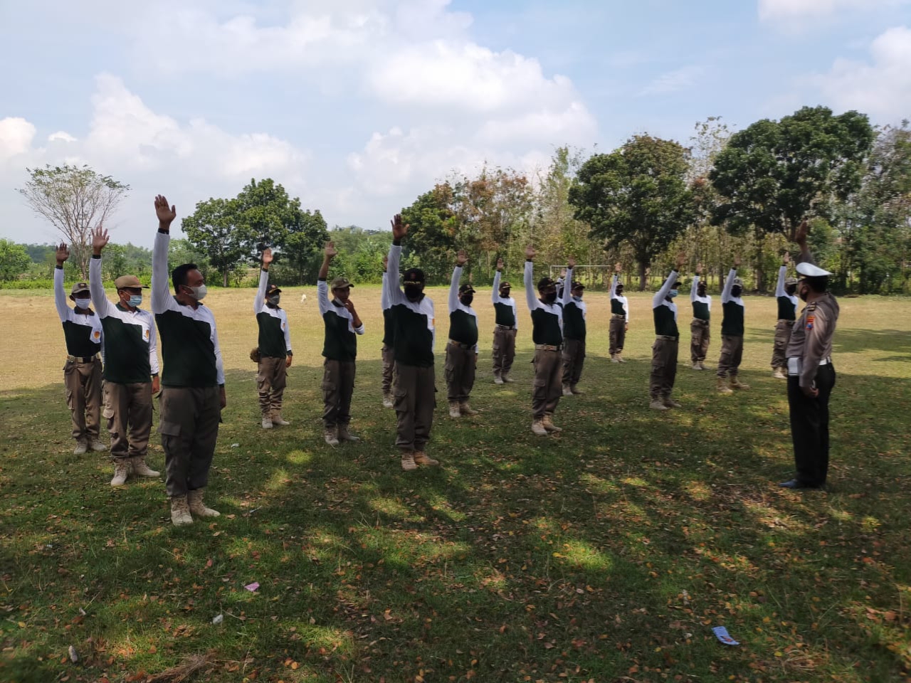 PELATIHAN KESEMAPTAAN ANGGOTA SATPOL PP BOJONEGORO