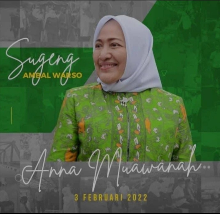 Sugeng Ambal Warsa Ibu Bupati Bojonegoro