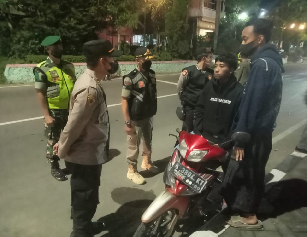 Ops Yustisi Penegakan Protokol Kesehatan Covid-19