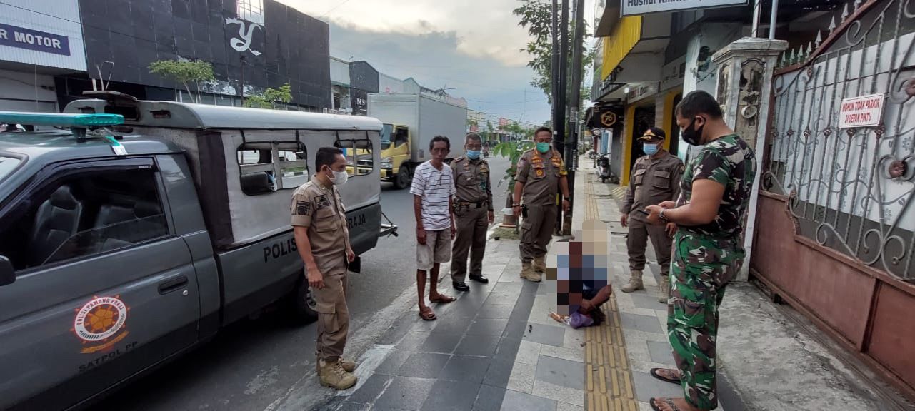 Satpol PP menertibkan PMKS di Wilayah Bojonegoro