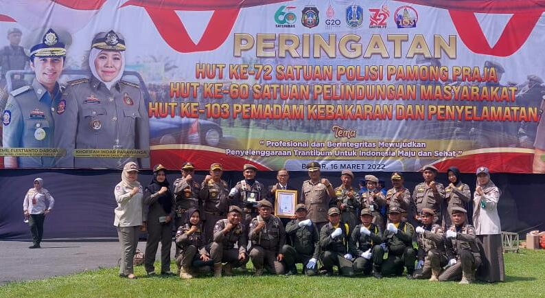 Peringatan HUT Satuan Polisi Pamong Praja Ke-72
