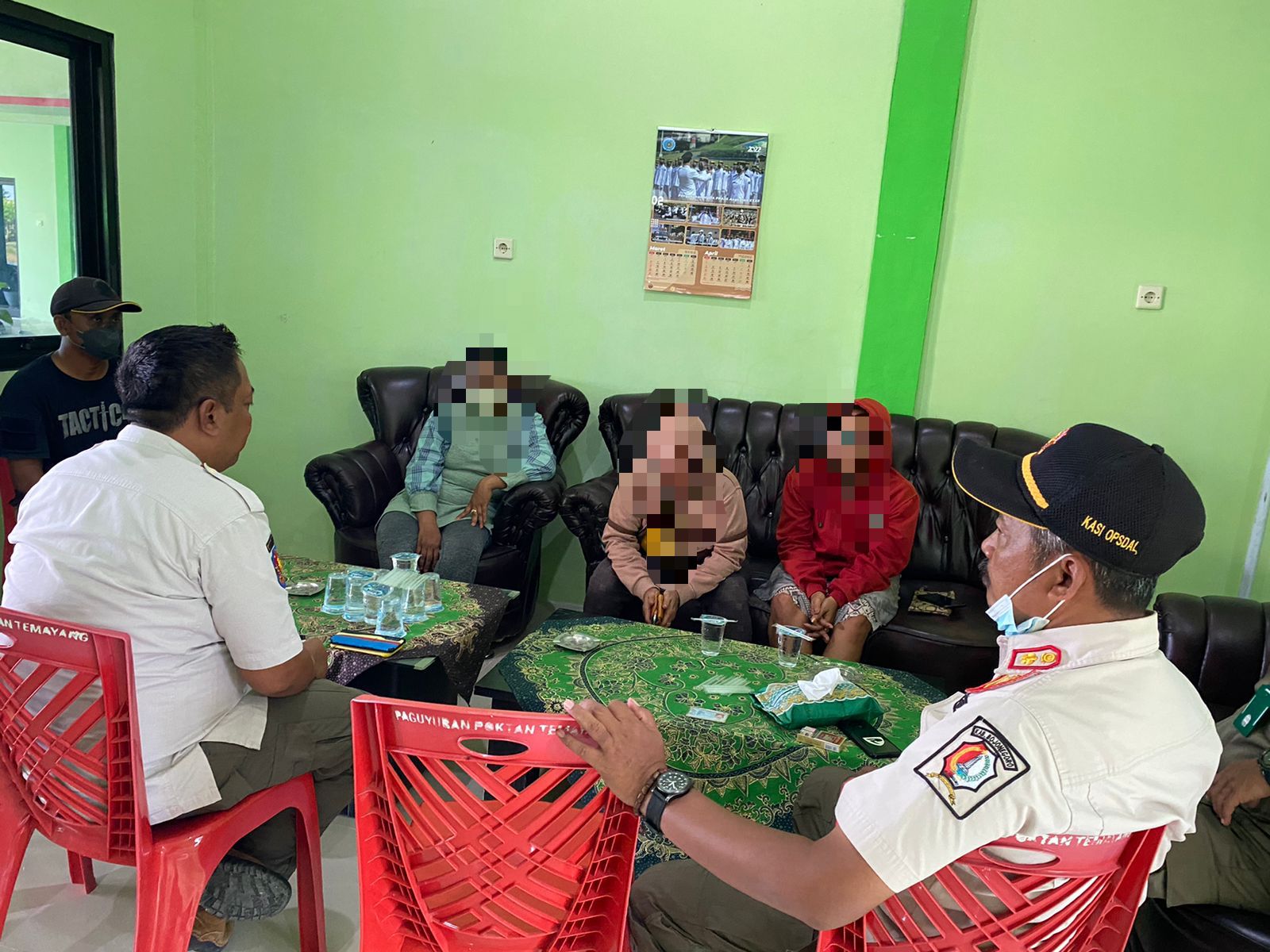 Satpol PP melaksanakan giat Operasi Pekat menjelang Ramadhan 1443 H/ 2022