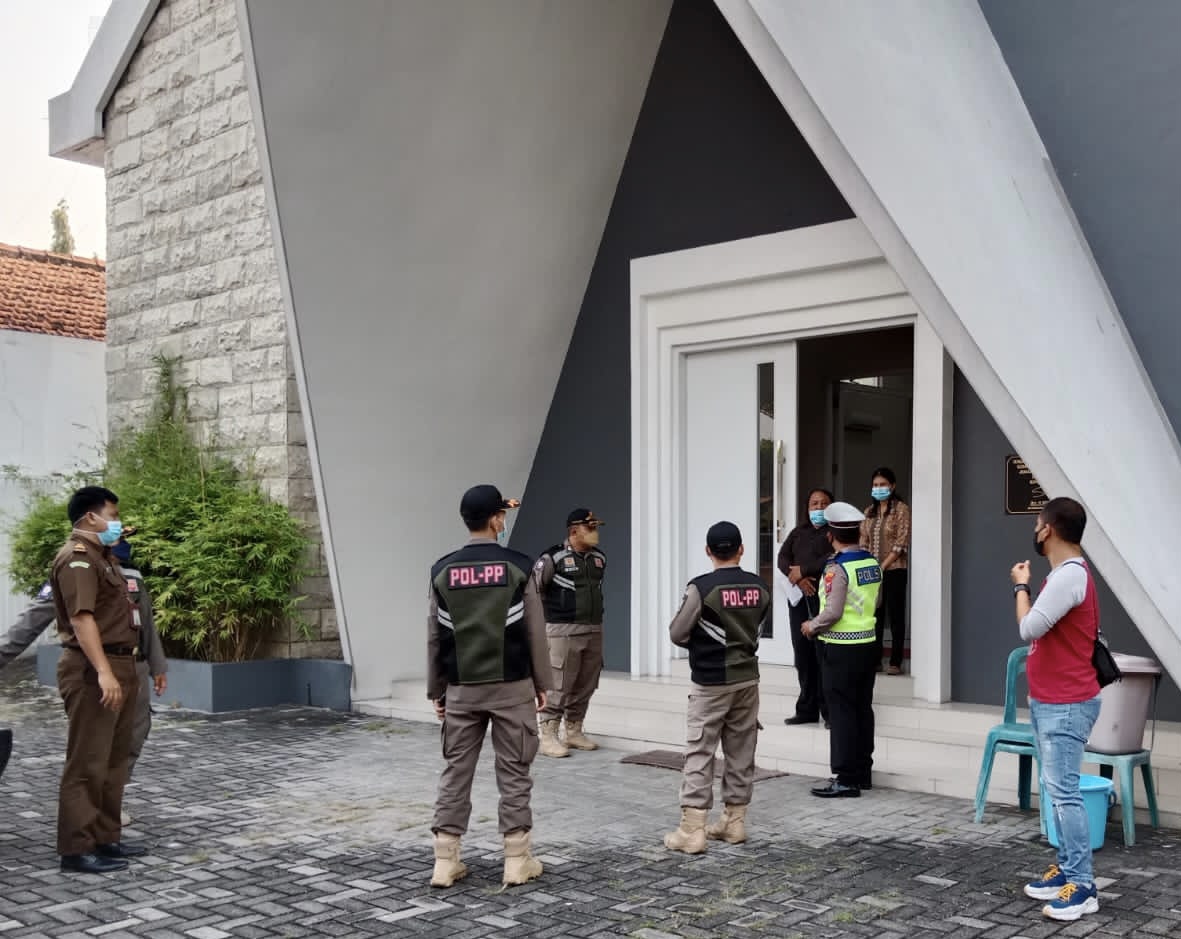 Pengamanan Ibadah Perayaan Kenaikan Isa Al Masih