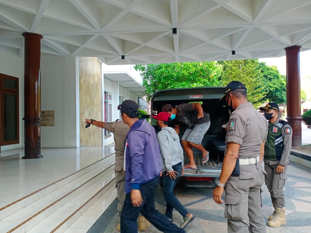 Satpol PP Bojonegoro tertibkan Anjal Gepeng dan Pengamen