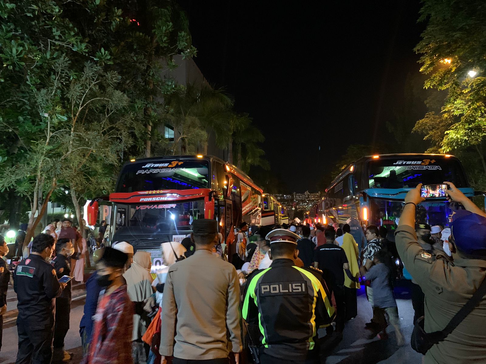 Penjemputan Jamaah Haji Kabupaten Bojonegoro 1443 H/ 2022 M