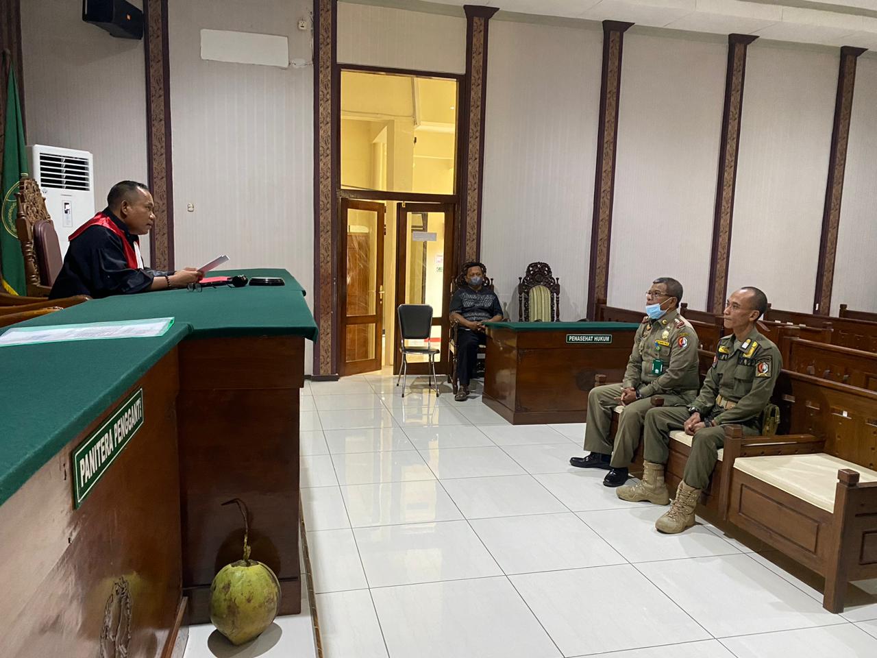 Satpol PP Bojonegoro Gelar Sidang Tipiring, PKL Pelanggar Perda Disidang