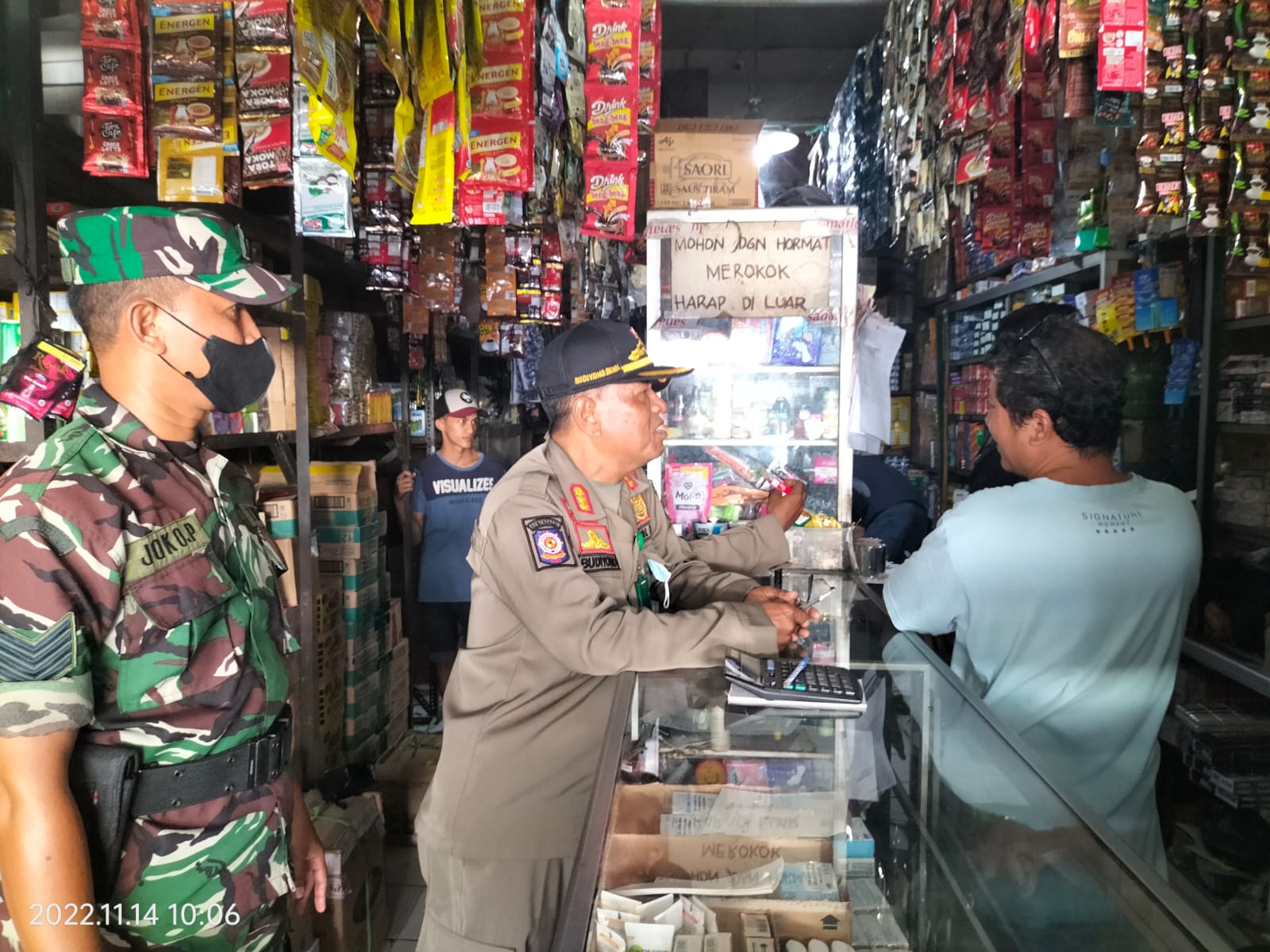 Operasi pemberantasan peredaran Rokok Ilegal di Kabupaten Bojonegoro