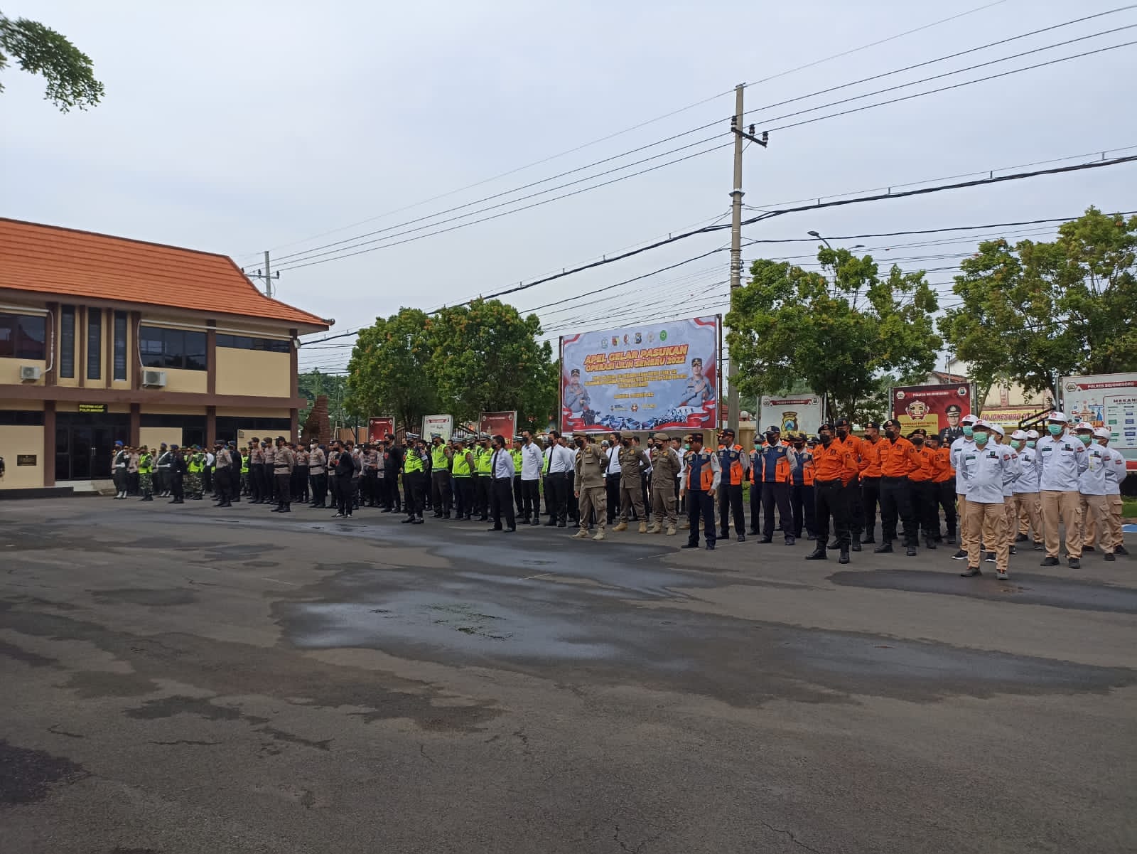 Apel Gelar Pasukan Operasi Lilin Semeru Tahun 2022