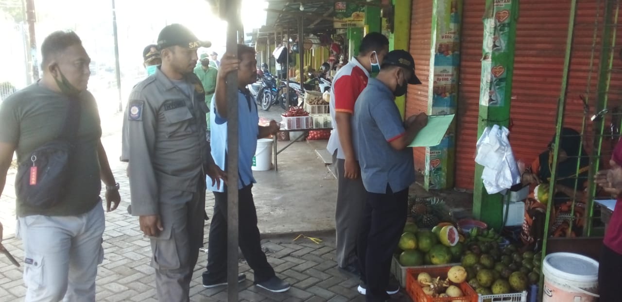Penataan Pedagang Lesehan yang masih berjualan di Pasar Bojonegoro