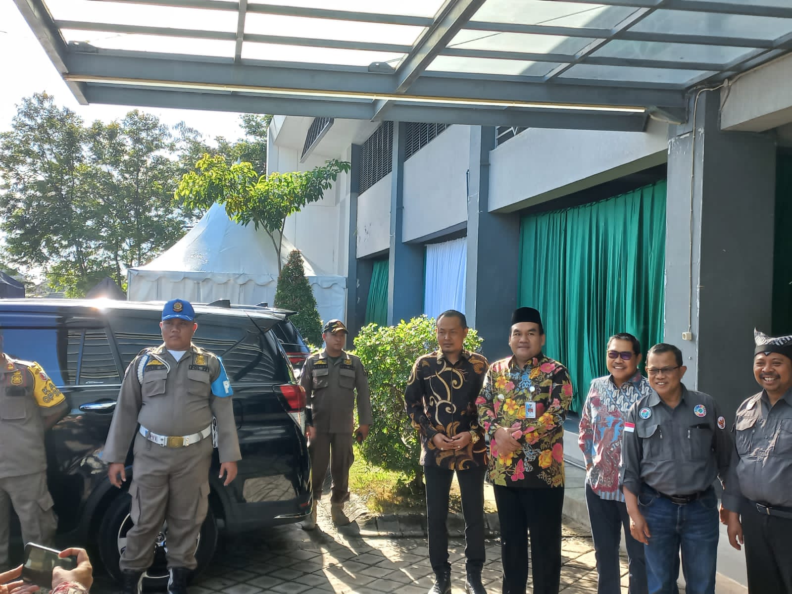 Satpol PP Kabupaten Bojonegoro melaksanakan pengamanan Peringatan Hari RPL Desa