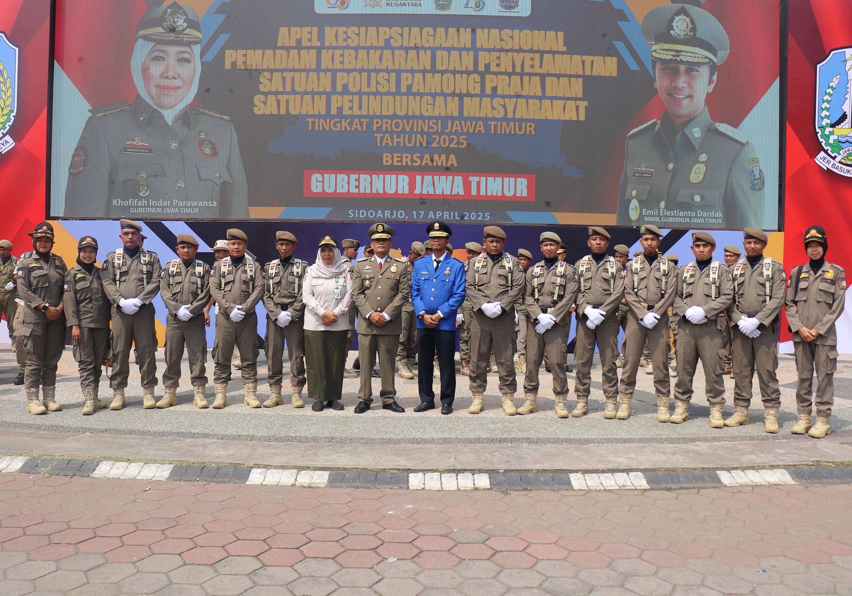 Peringatan HUT Damkarmat, Satpol PP, dan Satlinmas Tahun 2025