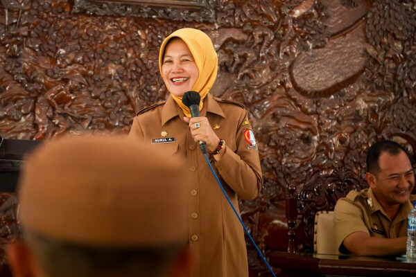 Rakor Evaluasi BKK Linmas