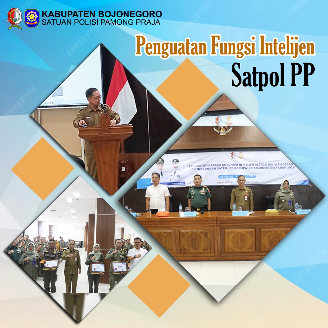 Satpol PP Bojonegoro “Upgrade Skill” Kuatkan Fungsi Intelijen