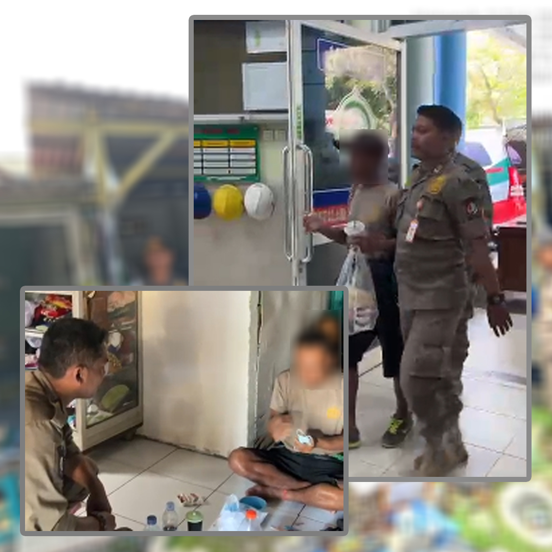 Penanganan Warga yang mengamuk
