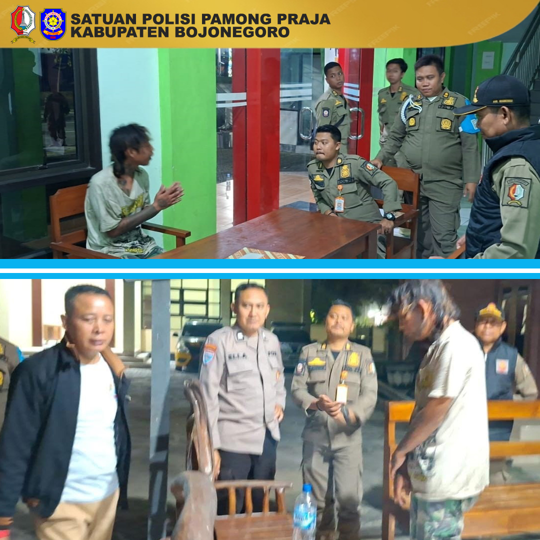 Amankan Anak Punk di Kecamatan Kapas