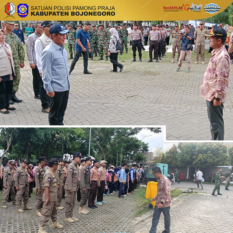 Pengamanan Kunjungam Menteri Republik Indonesia
