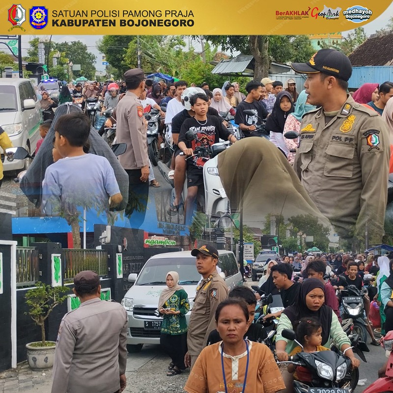 Pengamanan kegiatan MWC NU Kecamatan Ngambon