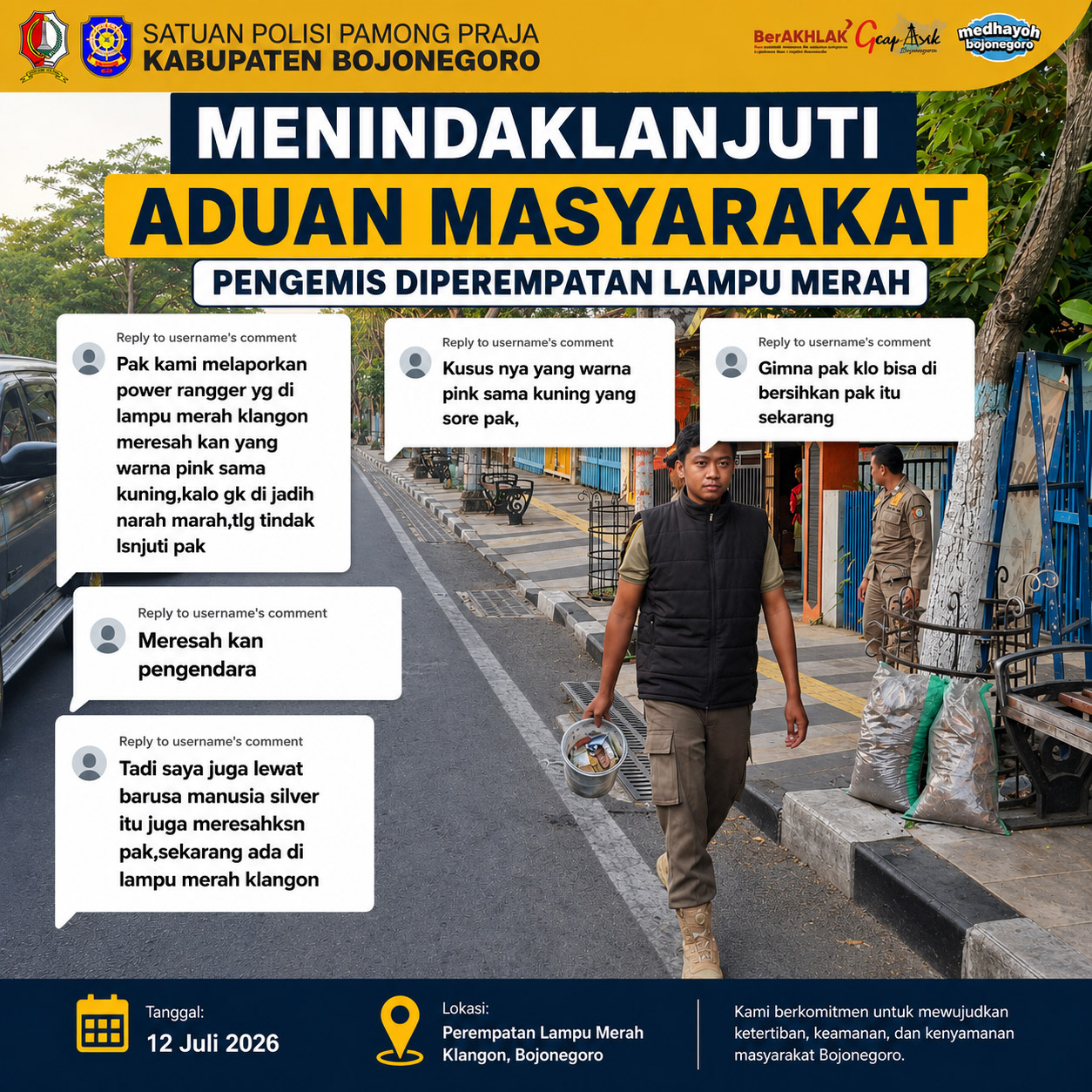 Pengemis superhero yang meresahkan