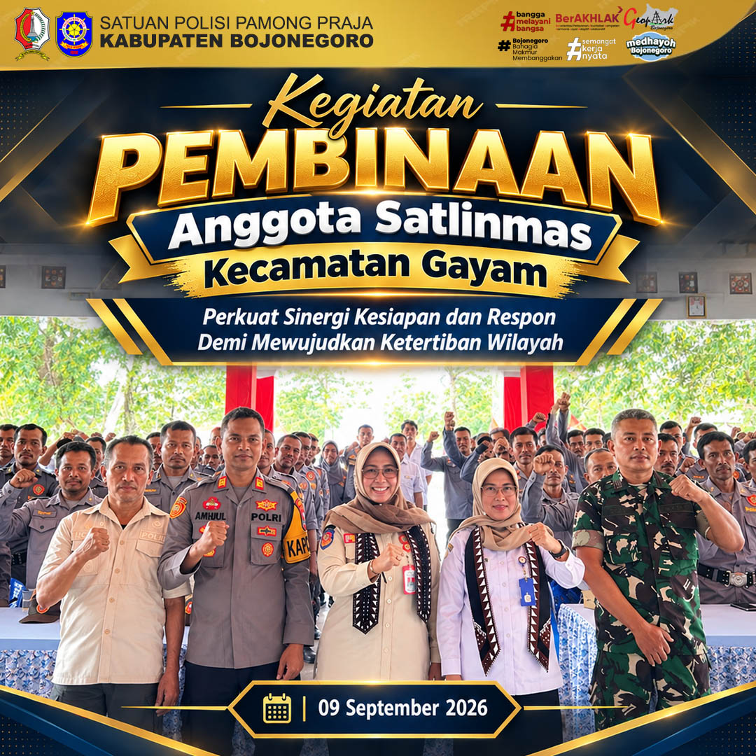 Pembinaan Satlinmas Bersama Kasatpol PP