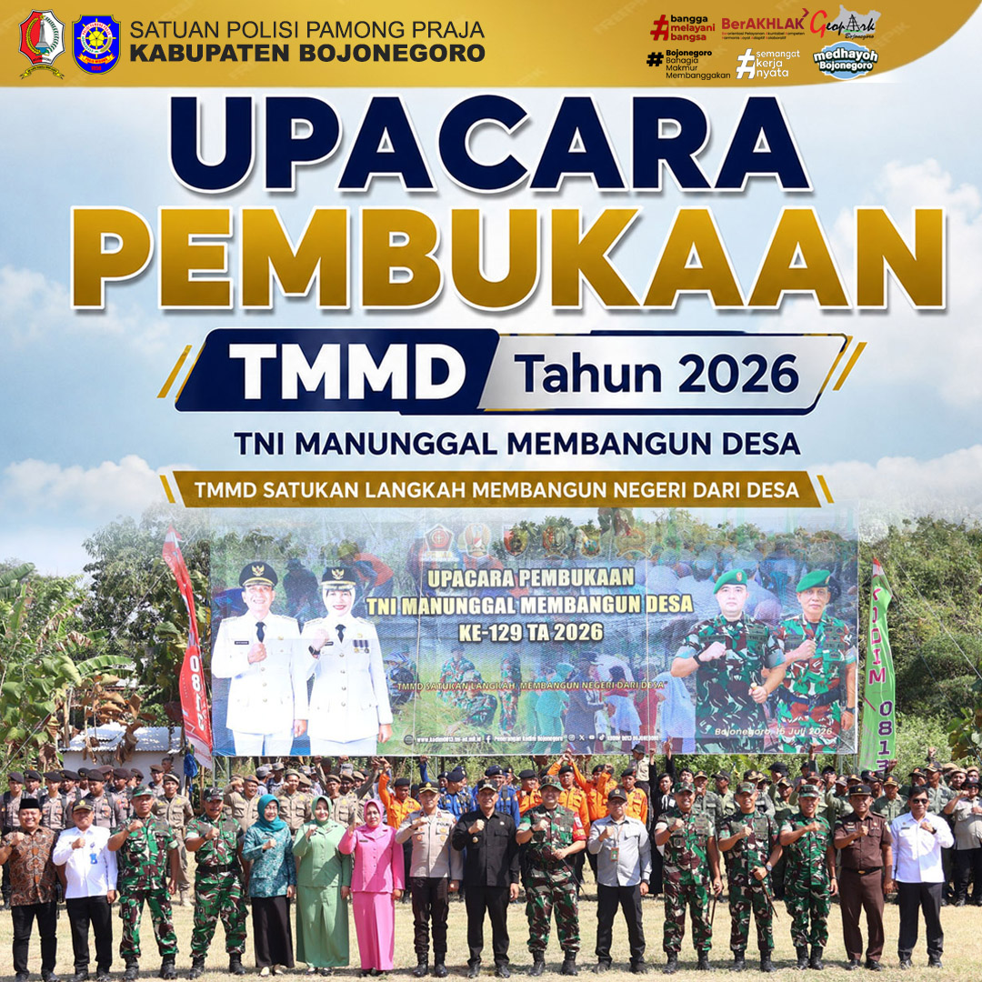 Ikuti Upacara Pembukaan TMMD ke-129 Tahun 2026