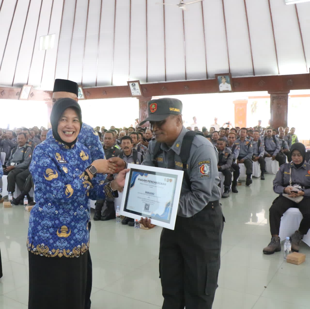 Peningkatan Kapasitas SDM Satpol PP dan Linmas